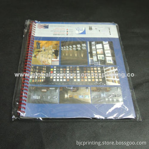 UV coating product catalog printing, glossy varnishing